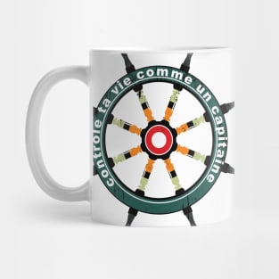 controle ta vie comme un capitaine by chakibium Mug